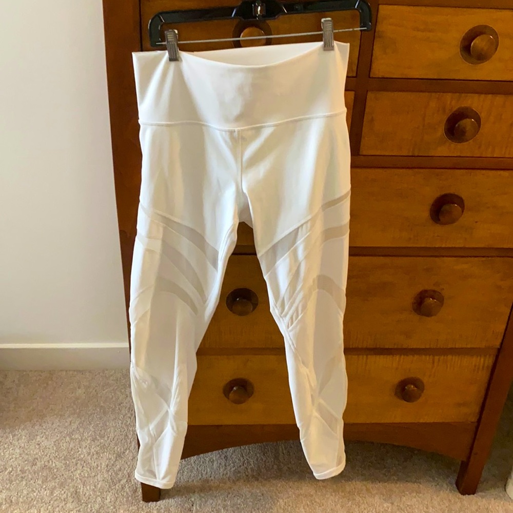 White Lululemon Leggings